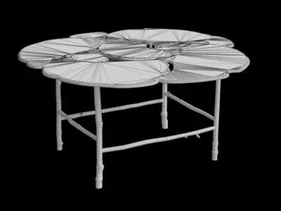 Claude Lalanne Ginkgo Dining Table 3D model