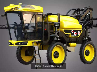 7 Sprayers Collection for Farming 3D Model Pack