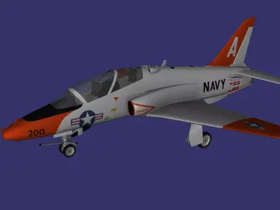 McDonnell Douglas T-45 Goshawk Free low-poly 3D model