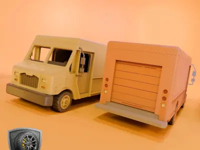 Cool Van MT45 - Printable 3d model - STL files - Personal Use Free 3D print model