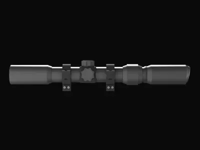 Sniper Scope Free 3D model buy
