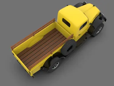 Dodge Power Wagon Classic 3D model