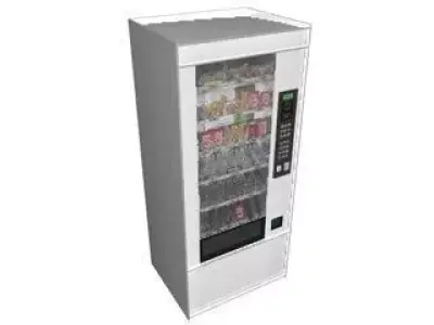 distributor 3D Model vending machine 3D model