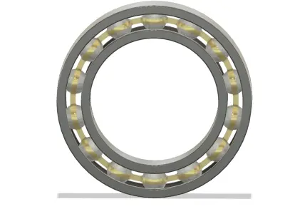 Ball Bearing 3D model by arcaero