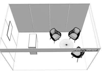 Exhibition Stand Octanorm  3D model