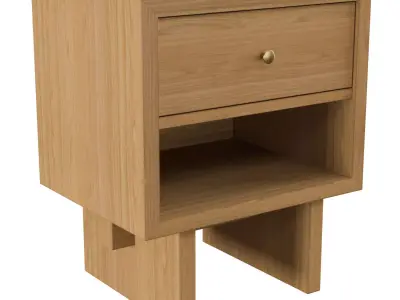 Private Side Table 3D model