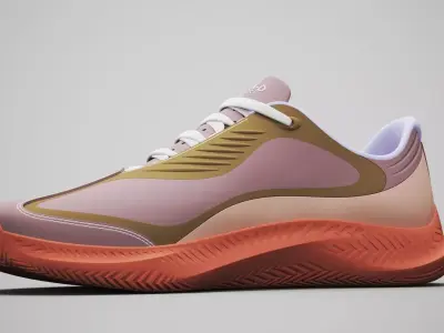 Sneaker - Training shoes  Free 3D model