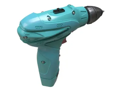 Hand Drill 02 3D model purchase