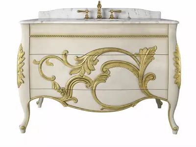 Sink Desiderio Due Dike 3D model