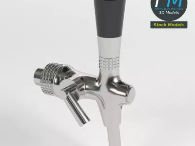 Beer tap faucet 1 3D model