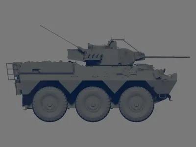 Type 87 RCV 3D model