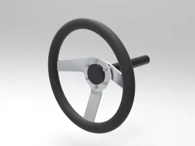 Stearing wheel 1 3D model