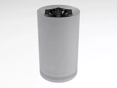 Deep Socket 7 mm 3D model
