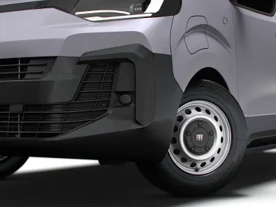 Fiat e Scudo Van L3 2024 3D model