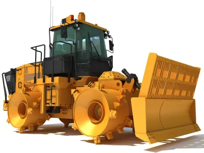 Trash Compactor 3D model