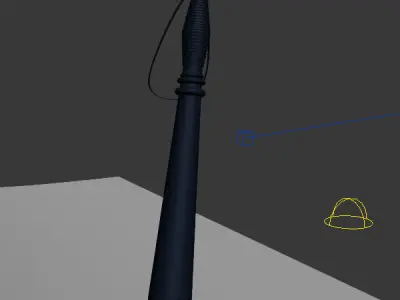 Police Baton 3D model buy