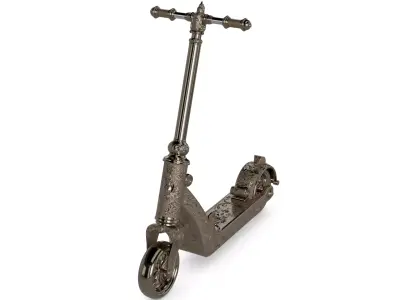 Kick Scooter 3D model 4