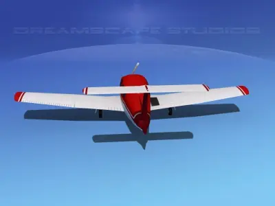 Piper Turbo Arrow III 3D model buy