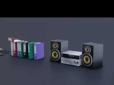  Blender models pack  3D model