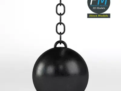 Wrecking ball 3D model