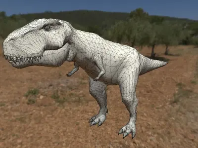 Dinosaur T-REX Free 3D model purchase