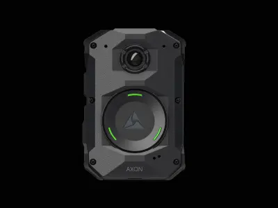 Axon Body 4 Body Camera Low-poly 3D model