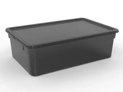 H2000418 BOX GRAY 3D model