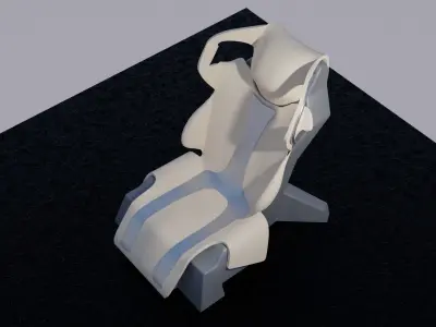 Sci-Fi chair Free 3D model
