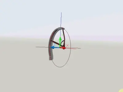 Mudguard for front wheels 20- Aparatoare pentru roti de 20 Free 3D model