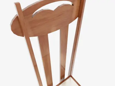 Mackintosh - Argyle High Back Chair 3D model