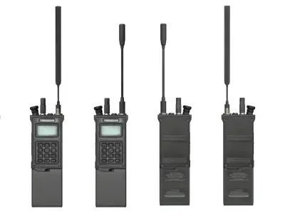 MILITARY Trellis Ware TW-950 TSM Radio Low-poly 3D model