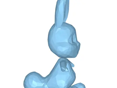 Rabbit Low Poly 3D model
