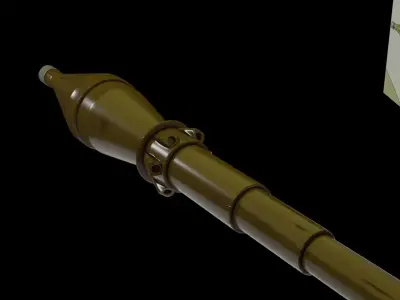 RPG-7 Low-poly 3D model buy