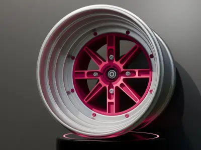 Sport Detailed Rim 3D model