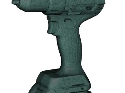 Makita DDF484 Drill 3D scan 3D model