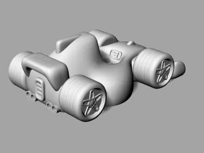 Formula 1 Toy F1 3D print model