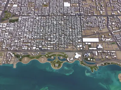 Khobar Low-poly 3D model