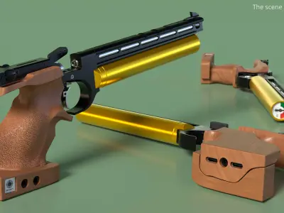  Precision PCP Target Pistol for Sport Shooting 