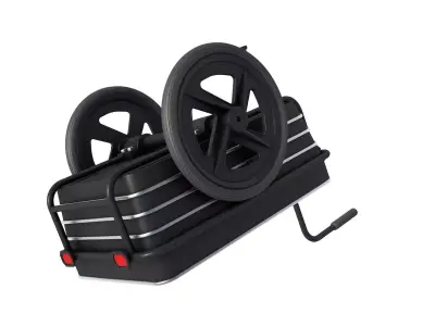 Cargo  Bike Trailer 3D model