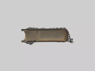 Chainedbook Model 1 Low-poly 3D model
