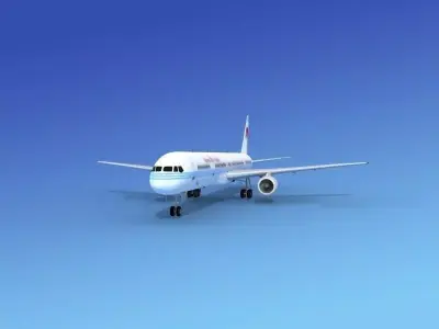 Boeing 757-300 America West 2 3D model