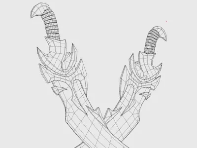 Stylized Manifold Paradox Low-poly 3D model
