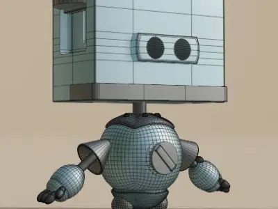 The robot toaster  3D model