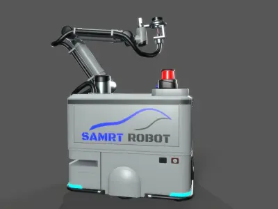 Inspection robots 3D model