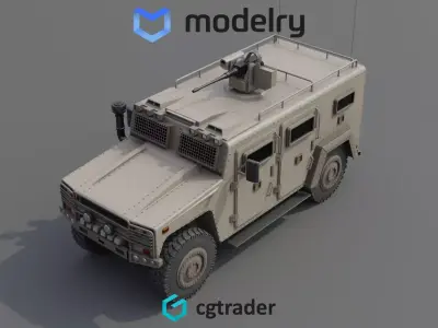 SWAT Vehicle 3D model