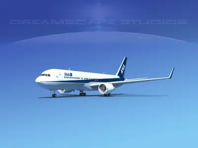 Boeing 767-300 ANA 3D model