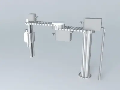 Robot SCARA Free 3D model