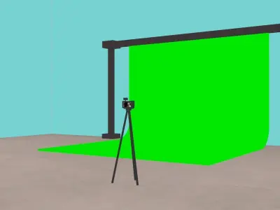 Photo studio 3D model