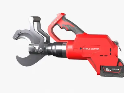 Cable Cutter Low-poly 3D model