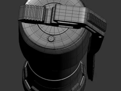 MH-X3 Grenade 3D model